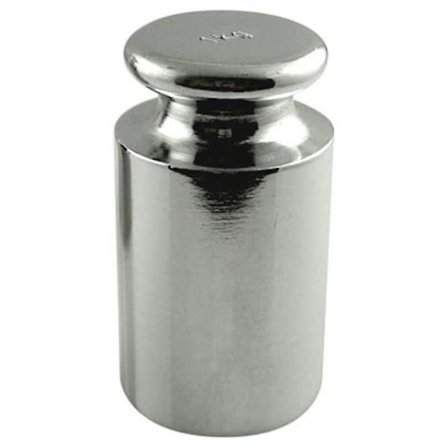 Kalibreringsvikt för digital våg, kolstål, kromfinish, 1000g (1kg vikt)