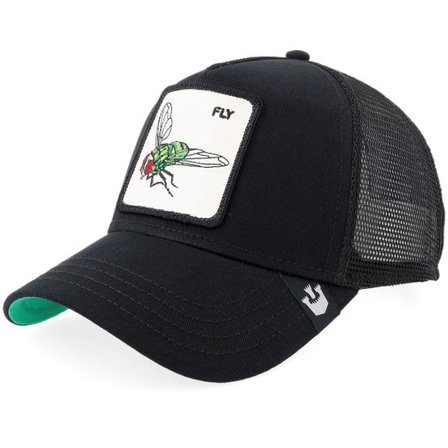 Goorin Bros. - Svart trucker Keps - Hatstore Exclusive x Buzz Off Black Trucker @ Hatstore