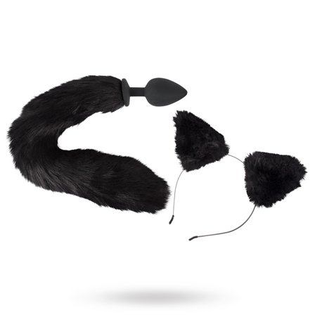 Bad Kitty: Analplugg med Hale & Katteører