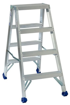 Skeppshultstegen 5250-04 Trappstege 4 steg, 940 mm, Stegar & ställningar