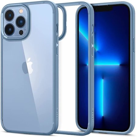 Spigen Super Hybrid [anti-gul teknologi] Designad för Iphone 13 Pro Max- case (2021) - Kristallklart