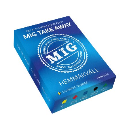 M.I.G MIG Take away Hemmakväll Spel Unisex Blå 115*85*29