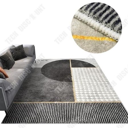 Tæppe - TD - Imitation Cashmere - Rektangulær - Skridsikker - Skandinavisk Stil