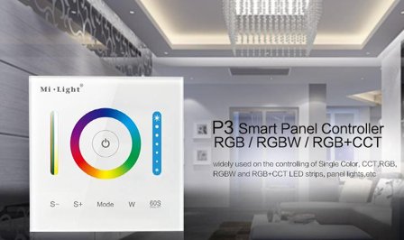 SYNERGY 21 LED Fernbedienung Smart Panel Controller(RGB/RGBW/RGB+CCT) *MiLight*