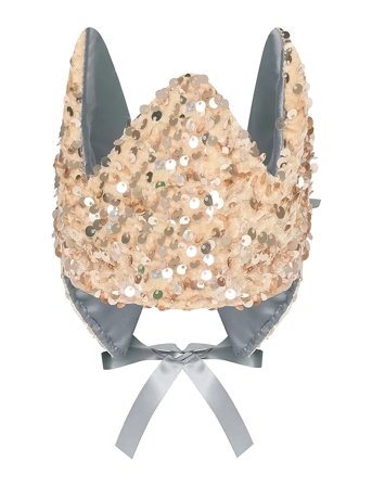 Reversible Crown - Gold Sequin Toys Costumes & Accessories Costumes Accessories Beige Mimi & Lula