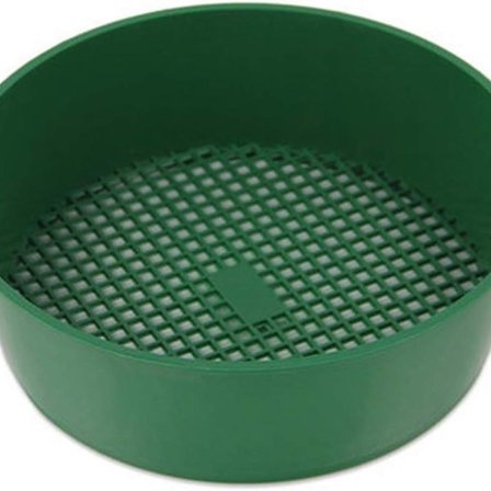 Have sie til haven, sandsigte, plast, have sten, sand, jord, frøplante