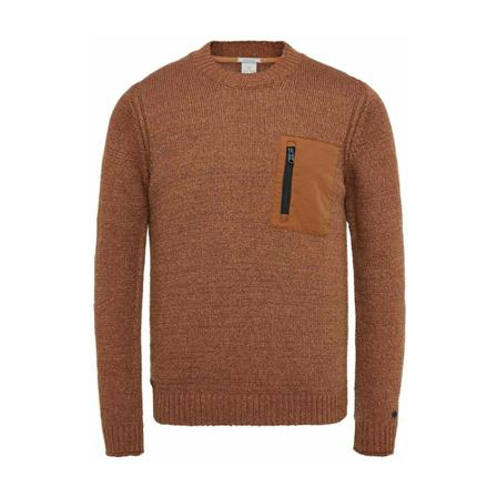 Cast Iron Knitwear , Bruin , Heren , Maat: L Truien & Vesten