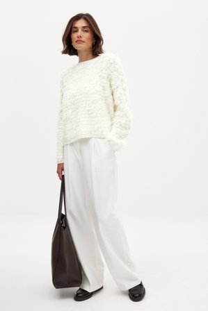 NA-KD Pull maille - Pulls - OffBlanc - M (EU 38-40)