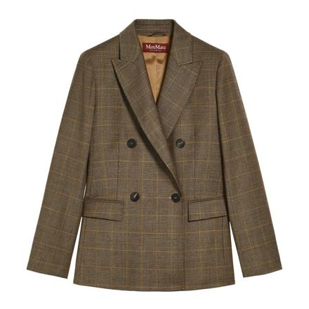Max Mara, Double Breasted Suits Brązowy, Kobieta, Rozmiar: M