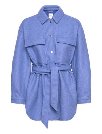 Onlnea L/S Belt Shacket Cc Pnt Blue ONLY