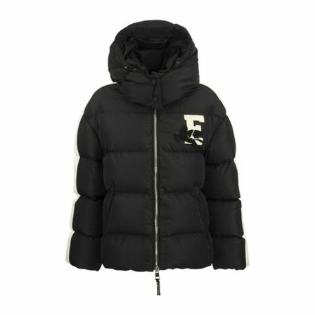 Etro Colour Block Jacket with Logo , Zwart , Dames , Maat: S