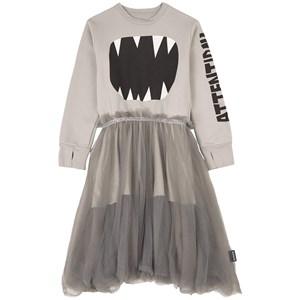 NUNUNU Grey Roar Tulle Dress 10-11 Years - Dresses - 10-11 years - Grey - Mädchen