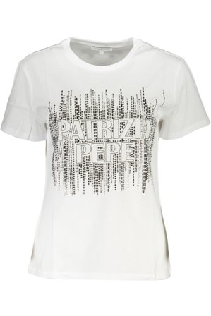 Patrizia Pepe T-shirt Maniche Corte Donna Bianco