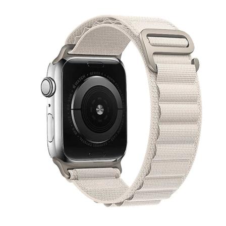 Alpine Loop Rannekoru Apple Watch Ranneke 49mm 44mm 40mm 45mm 41mm 42mm 38mm 38 40 44 45mm Rannekoru Iwatch Ultra Series 7 6 3 Se 8 starlight 42 44 45