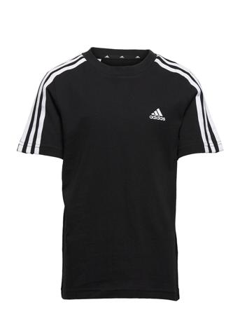 Adidas Essentials 3-Stripes T-Shirt T-shirts Short-sleeved Svart Adidas Performance