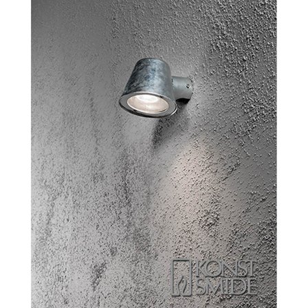 Konstsmide - Vegglampe Trieste Galvanisert Galvad