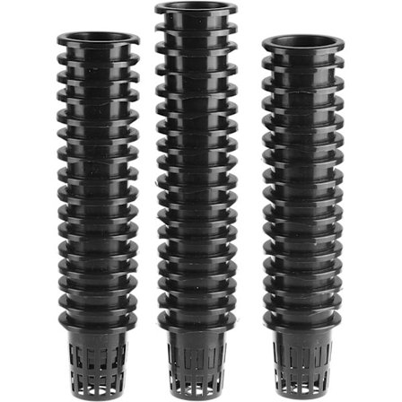 Beautyflier 50 stk. sorte plastnettkurver med hull i bunnen for planter