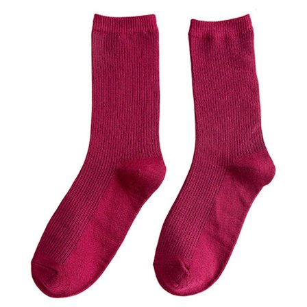 Fargerike sokker, tynne bomullsokker, myke, pustende, høyelastiske sokker for voksne og barn