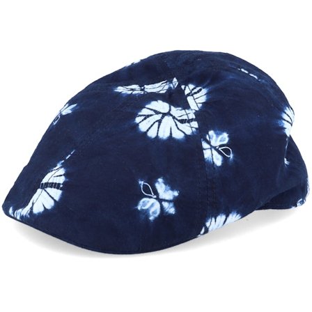 Stetson - Ble flatcap Czapka Z Daszkiem - Texas Cotton Blue Flat Cap @ Hatstore