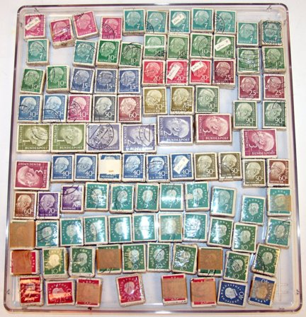 Tyskland - Bundter i 1 bakke - Stemplet