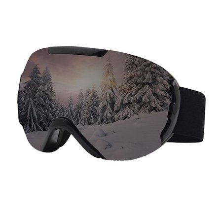 Skibriller doble anti-dugg, briller anti-snø vind