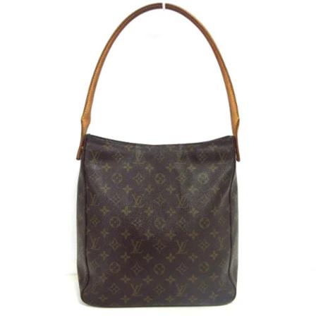 Louis Vuitton Vintage, Pre-owned Looping Bag Bruin, Dames, Maat:ONE Size,Canvas