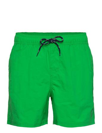 Leisure Logo Swim Shorts Green H2O