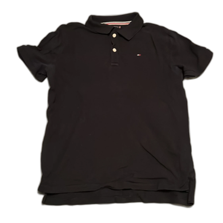 Blå pikétröja Tommy Hilfiger