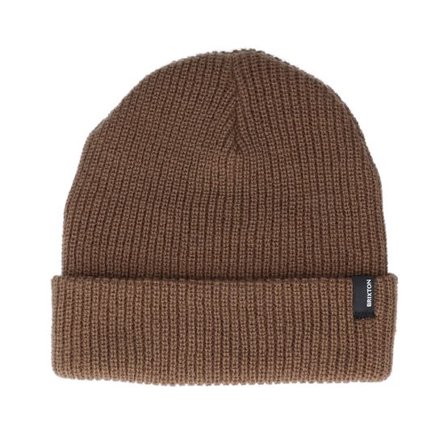 Brixton - Brun cuff Beanie - Heist Coyote Brown Cuff @ Hatstore