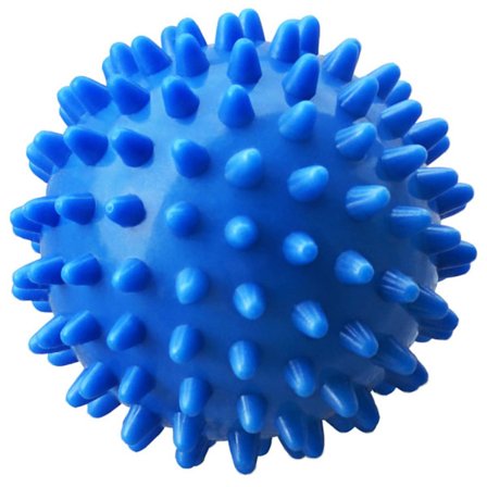 10 stk. vaskemaskine tørretumbler kugle, vaskemaskine opvaskemaskine kugle, genanvendelige tørretumbler kugler pindsvin kugler, blå, 6,5 cm