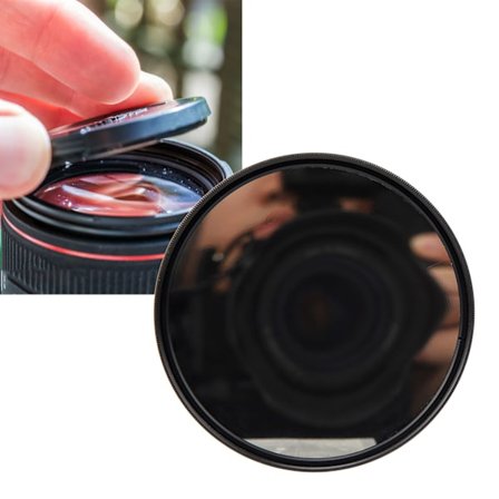 Kamera UV Filter Linse Solfilter Solfiltertilbehør til Fotografering Filmoptagelse 67mm / 2,64 tommer
