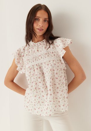 VERO MODA - Vmtrine Sl Lace Top