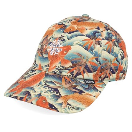 Djinns - Multi unconstructed Czapka Z Daszkiem - Koi Watching Multi Dad Cap @ Hatstore