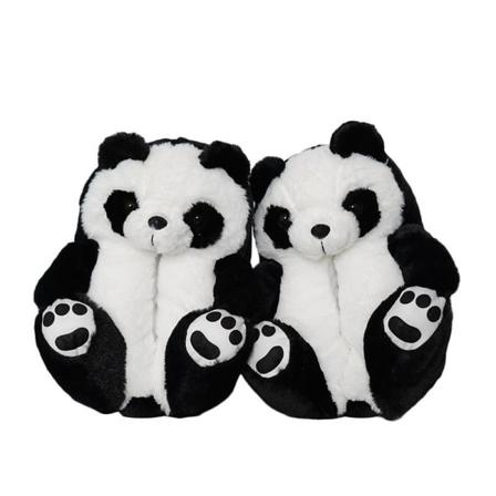 Mub- Nallekarhutossut Söpö nallekarhu plyyssitossut pojille ja tytöille koti lämpimät puuvilla tossut Panda model 36-41