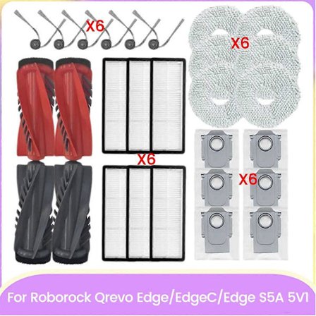 Til Roborock Qrevo Edge/EdgeC/Edge S5A 5V1 reservedele