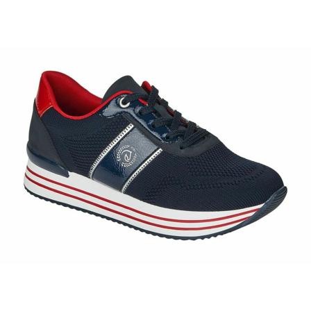 Remonte Sneakers blå, Dam, Dam, Storlek: 40 EU