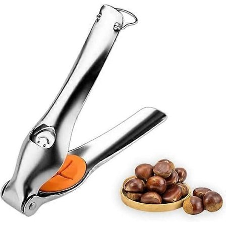 Kastanje Tang, Rustfrit Stål Kastanje Skærer, Robust Kastanje Åbner