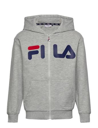 Balge Classic Logo Zip Hoody Sport Sweat-shirts & Hoodies Hoodies Grey FILA
