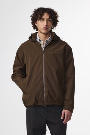 NN.07 Gabriel Jacket Male Brown Polyester