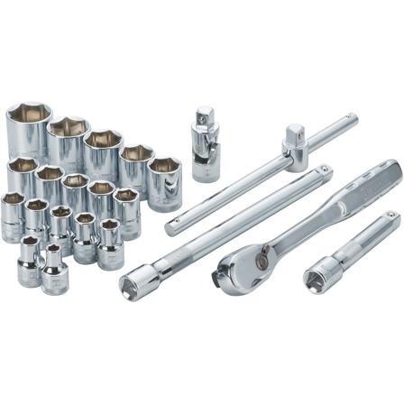 Dewalt DWMT19241-1 Pipesett 22 deler, Håndverktøy