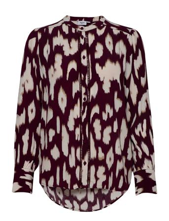 Cristysz Ls Shirt Pitkähihainen Pusero Paita Punainen Saint Tropez