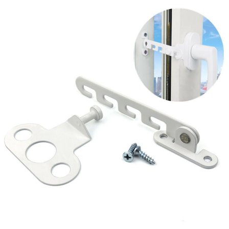 2022 Ny bilrudebegrænser låseposition stop swing vindbeslag familie tyverisikring dør- og vindues chassis lås børnesikring 1stk