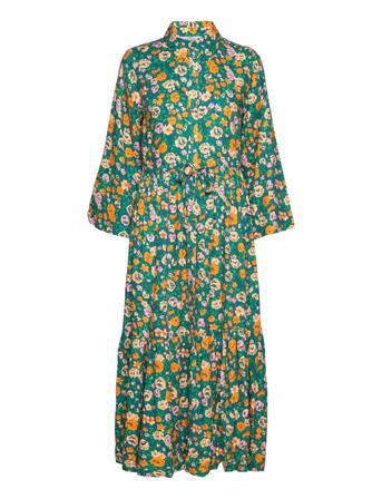 Yasapri 3/4 Long Shirt Dress S. Patterned YAS