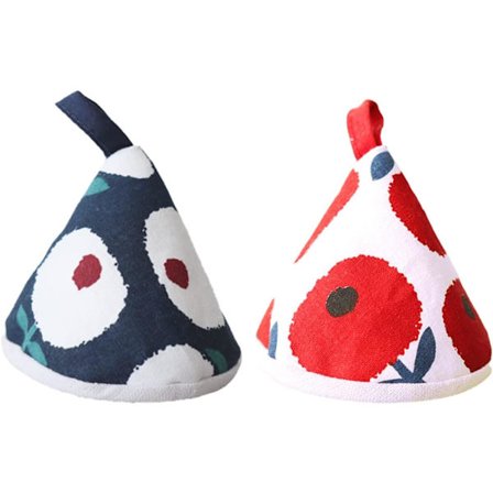 Kök Handskar Svampskorgshandskar Set om 2 Grythandtag Grythandtagshållare Grythandtag Set Grytset Set Triangulär Varm Platta