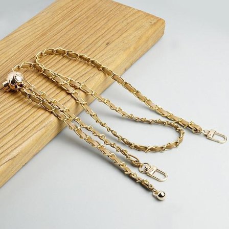 Käsilaukku Ketju Olkalaukku Hihna COFFEE