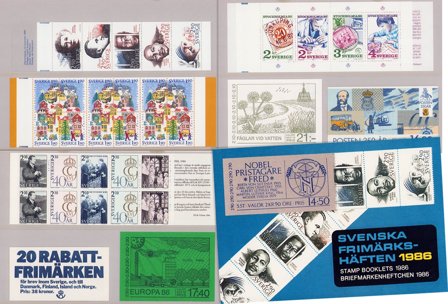 Sverige - Årsmappe 1986