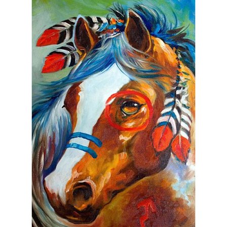 30*40cm, 5D diamantmaleri kit, hest