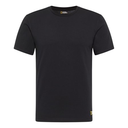 National Geographic Men's Crew Neck Tee Men short-sleeved sweaters Black S