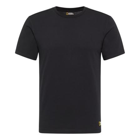 National Geographic Men's Crew Neck Tee Men short-sleeved sweaters Black M