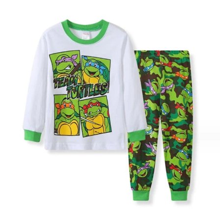 Barn Teenage Mutant Ninja Turtles Pyjamas Sett Nattøy A A 120cm